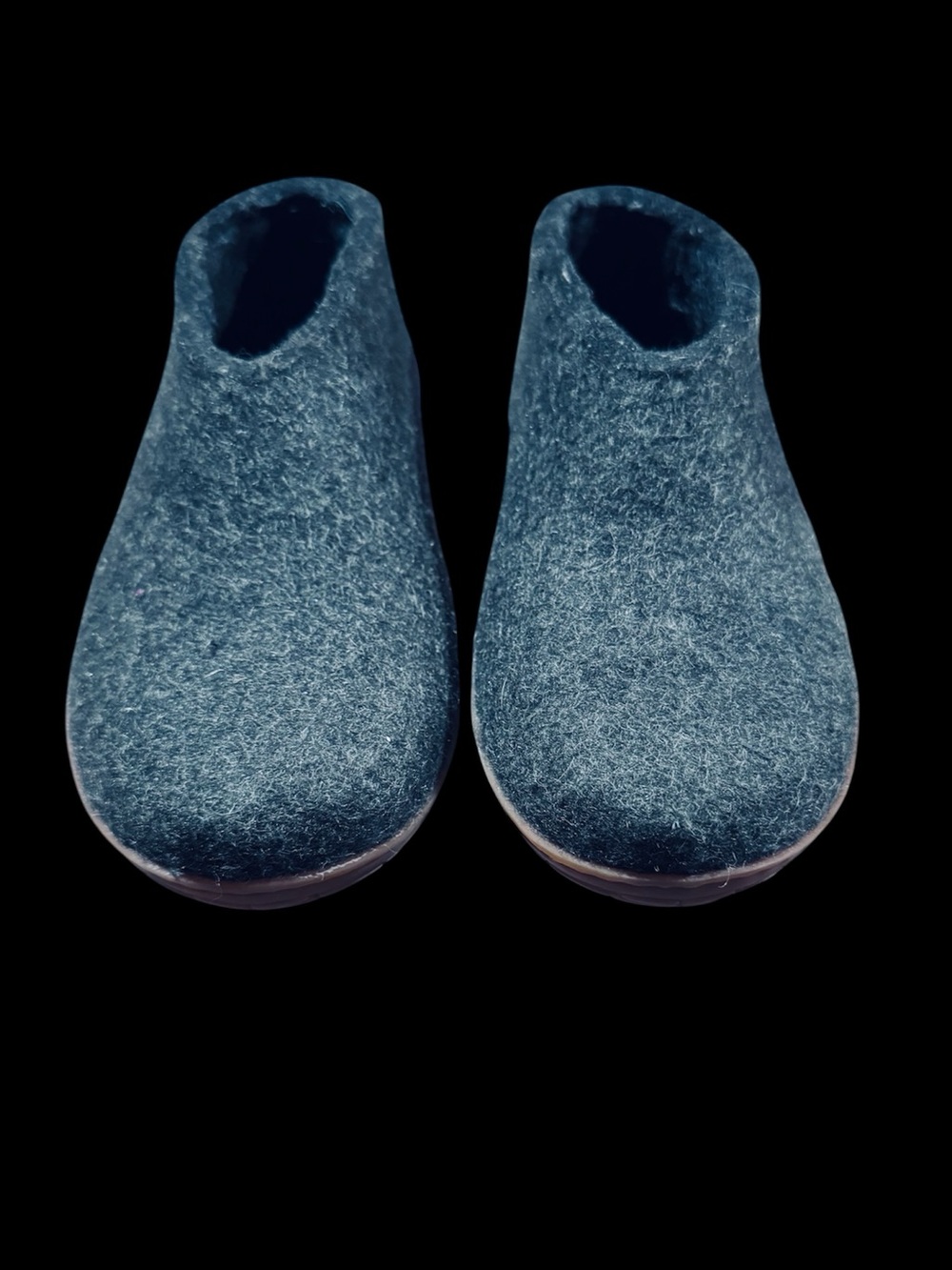 Glerups Forest Green Wool Slip-On Shoes - Picture 6 of 9